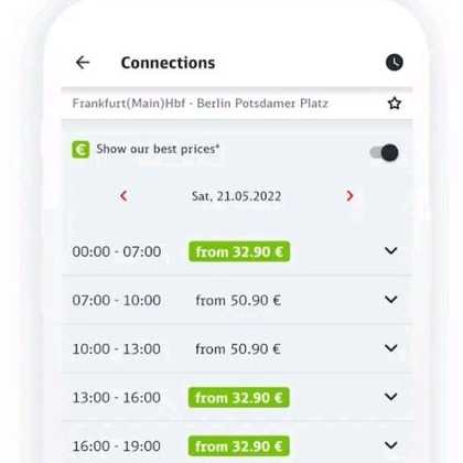 DB Navigator - dopravní navigátor v Německu