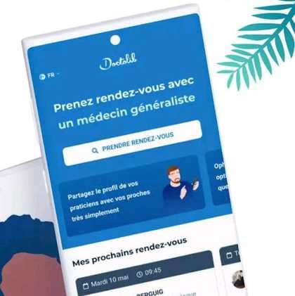 Doctolib - žádost o domluvení schůzky s lékařem v Německu
